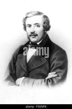 Italienischer Komponist GAETANO DONIZETTI (1797-1848) Stockfoto