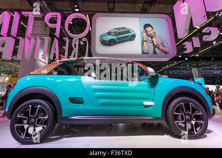 Citroen Cactus M Concept Car auf der IAA internationale Automobil-Ausstellung 2015 Stockfoto