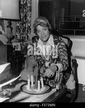 29. Dezember 1974 - Maria Schell © Keystone Bilder USA/ZUMAPRESS.com/Alamy Live-News Stockfoto