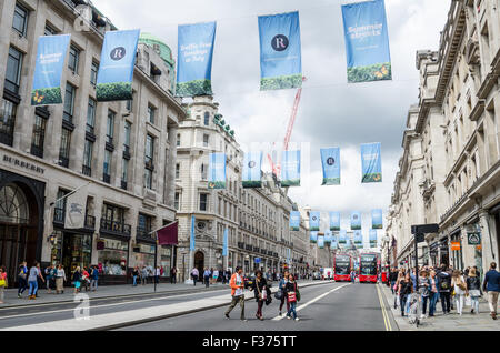 Oxford Street in London Stockfoto