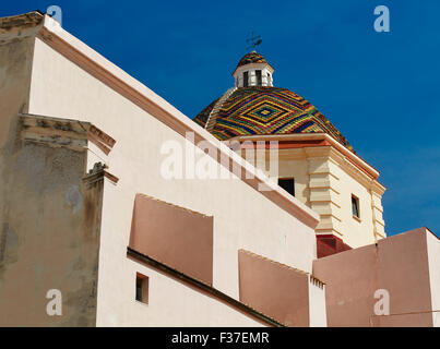 Kirche von San Michele, Alghero, Sardinien Stockfoto