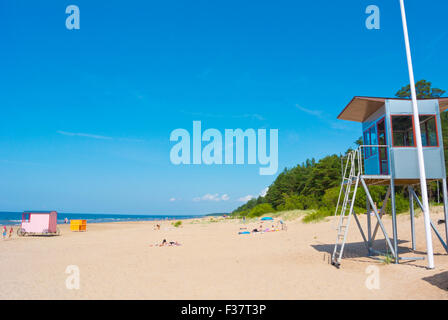 Strand, Joesuu, resort in der Nähe von Narva, Ida-Viru County Ostestland, Europa Stockfoto