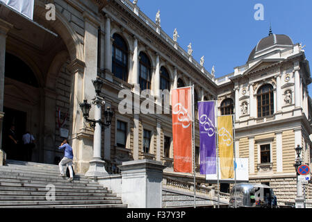 Universität seit, Wien, Österreich, Weltkulturerbe Stockfoto