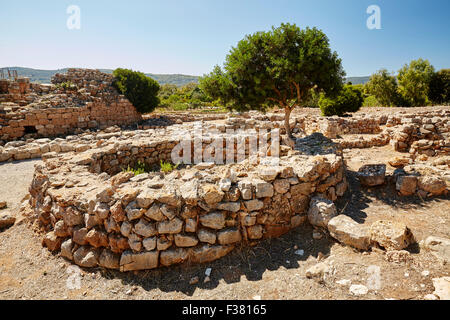 Alten nuragischen komplexe Palmavera, Sardinien Stockfoto