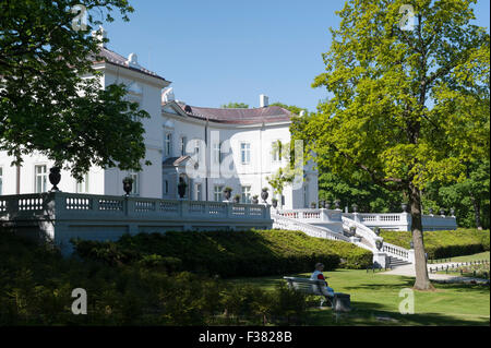 Der Tiškevičiai Palast, Tiskevičius Palast oder Tyszkiewicz Palast, Palanga, Landkreis Klaipėda, Litauen Stockfoto