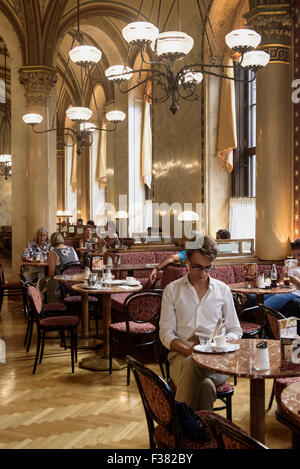 Zuckerbäckerei und Kaffeehaus Demel, Kohlmarkt 14, Wien, Österreich, Weltkulturerbe Stockfoto