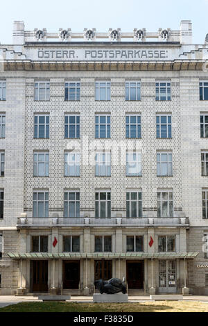 Museum Kunst Nouveau Postsparkasse von Otto Wagner, Wien, Österreich, Weltkulturerbe Stockfoto