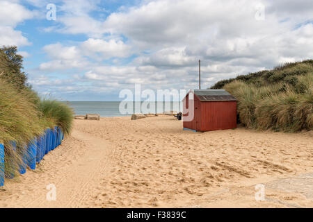 Der Strand von Hembsby in Norfolk Stockfoto