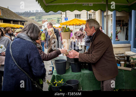 Stroud Bauernmarkt, Gloucestershire, UK Stockfoto