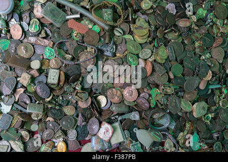 Thai Amulette und Glücksbringer. Stockfoto