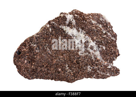 Phlogopit-Rock (Glimmerite) mit Karbonatit (Carbonat Eruptivgestein) Stockfoto