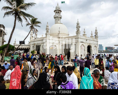 Haji Ali Dargah Moschee, Mumbai, Indien Stockfoto