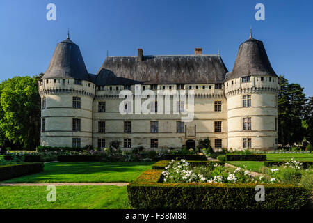 Frankreich, Loire-Tal, Indre et Loire, Islette Burg, Chateau de l'Islette. Auguste Rodin besuchte das Schloss und Camille Claudel Stockfoto