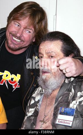 Roddy Piper bereits Big Apple Comic Book, Spielzeug und Art Show an der Penn Plaza Pavilion in 2006 Featuring: Rowdy Roddy Piper, Captain Lou Albano wo: New York City, New York, USA bei: 24. Juni 2006 Stockfoto