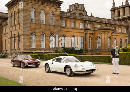 Ferrari 247 Dino 1972 Salon Prive Autoshow 2015 Blenheim Palace Stockfoto