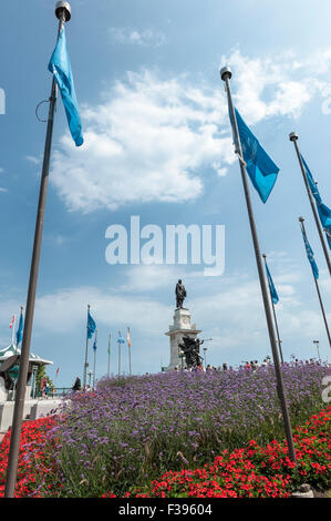 Statue de Samuel de Champlain Stockfoto