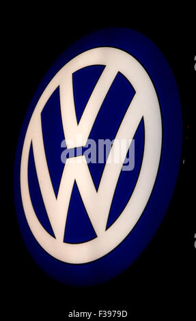 Markenname: "VW Volkswagen", Berlin. Stockfoto