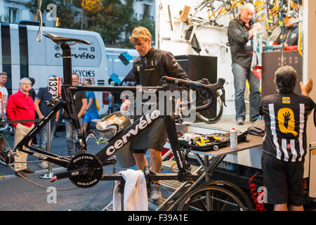 Profi-Radsport: La Vuelta Ciclista a España 2015 Stockfoto