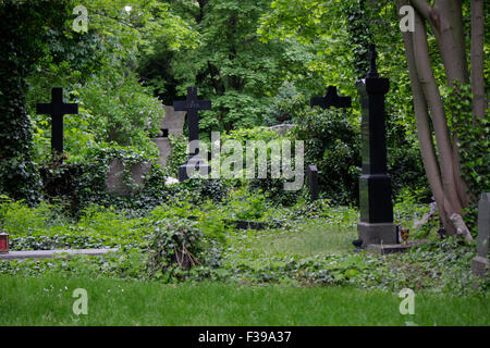 Impressionen: Dorotheenstaedtischer Friedhof, Berlin-Mitte. Stockfoto