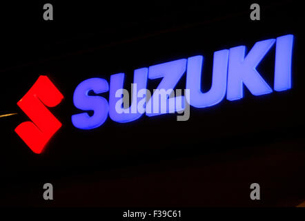 Markenname: "Suzuki", Berlin. Stockfoto