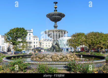 Victoria-Brunnen im Garten der Steine, alte Steine, Brighton, East Sussex, England, UK. Stockfoto