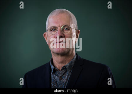 Englischer Autor von Romanen und Kurzgeschichten Magnus Mills. Stockfoto