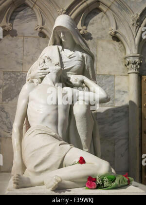 Interieur, Kathedrale St. Patrick, Fifth Avenue, New York City Stockfoto