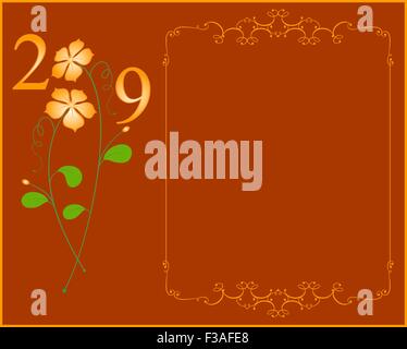 Frohes neues Design Vektorgrafiken Stock Vektor