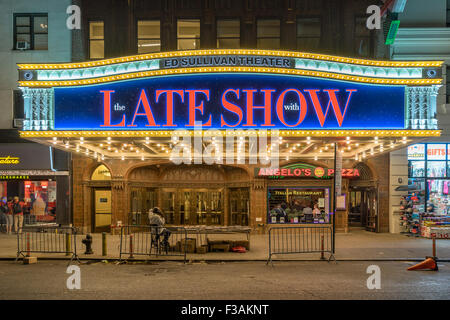 Der Ed Sullivan Theater in New York Stockfoto