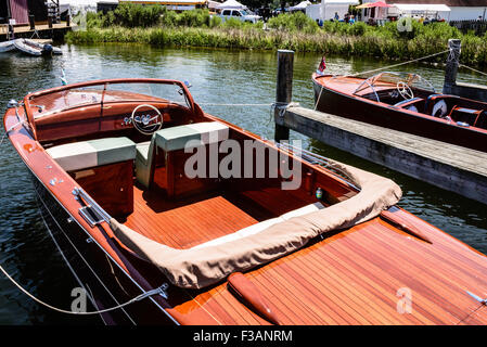 Königliche Rover, 1961 Shepherd Runabout, Chesapeake Bay Maritime Museum, St. Michaels, Maryland Stockfoto