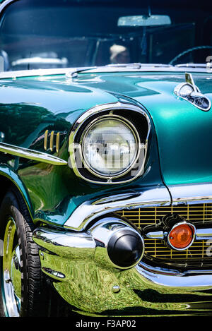 1957 Chevrolet Bel Air Nomad, Chesapeake Bay Maritime Museum, St. Michaels, Maryland Stockfoto