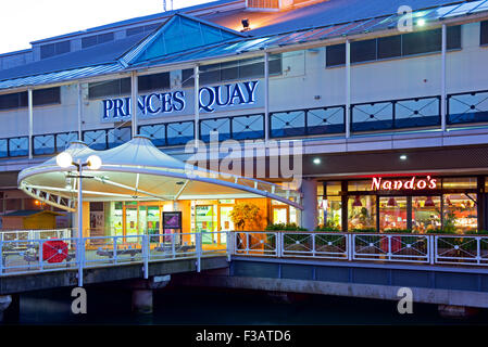 Princes Quay Einkaufszentrum, Kingston upon Hull, East Riding of Yorkshire, Humberside, England Großbritannien Stockfoto