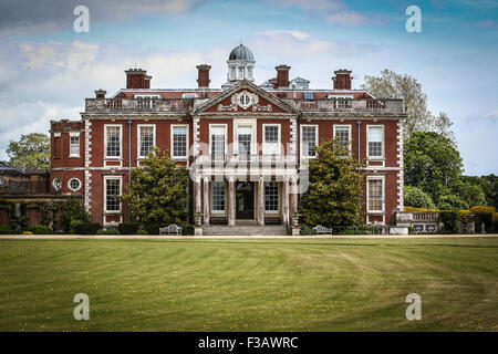 Stansted House inmitten der englischen Country-Seite ein schönes Land Haus Herrenhaus in Sussex. Stockfoto