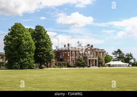 Stansted House inmitten der englischen Country-Seite ein schönes Land Haus Herrenhaus in Sussex. Stockfoto