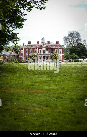 Stansted House inmitten der englischen Country-Seite ein schönes Land Haus Herrenhaus in Sussex. Stockfoto