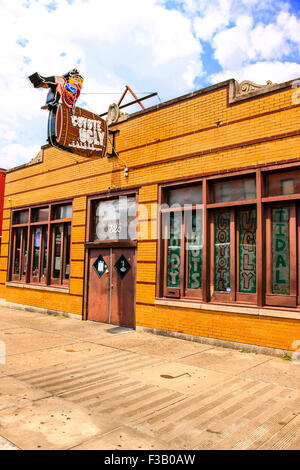 Coyote Ugly Bar und Nachtclub auf der Beale Street in Memphis, Tennessee Stockfoto