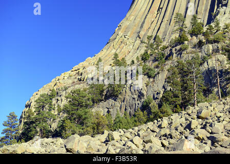 Devils Tower National Monument, Wyoming, USA Stockfoto