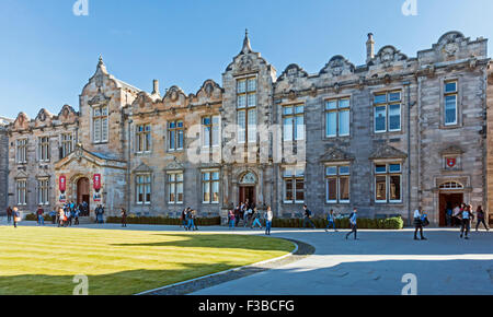 St. Salvator College University of St Andrews in St. Andrews Fife Schottland Stockfoto