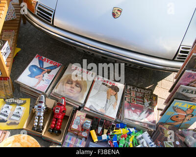 London, UK. 4. Oktober 2015. Oldtimer Boot Messe Kings Cross 10.04.15 Credit: Martyn Goddard/Alamy Live News Stockfoto