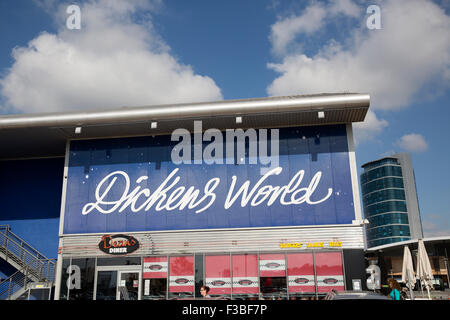 Dockside Outlet Shoppingcenter in Chatham Stockfoto