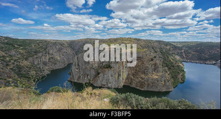 Pferd Schuh Schlaufe im Fluß Duero, Portugal Stockfoto