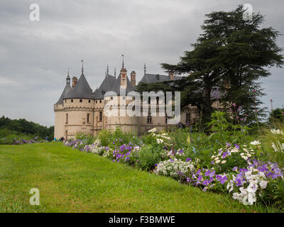 Chaumont-Sur-Loire Schloss und Garten Stockfoto