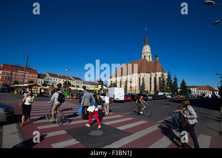 Cluj-Napoca City, Rumänien Stockfoto