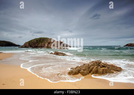 Mord Loch Strand, County Donegal, Irland Stockfoto