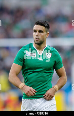 London, UK. 4. Oktober 2015. Rugby World Cup. Irland im Vergleich zu Italien. Irland Scrumhalf Conor Murray Credit: Action Plus Sport/Alamy Live News Stockfoto