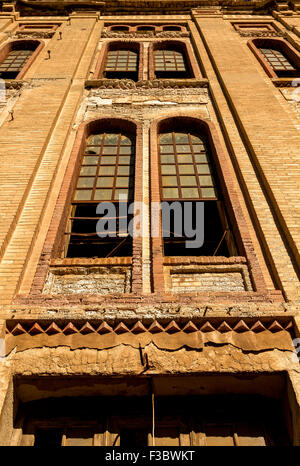 Verlassenes Industriegebäude in Elefsina, Griechenland. Stockfoto