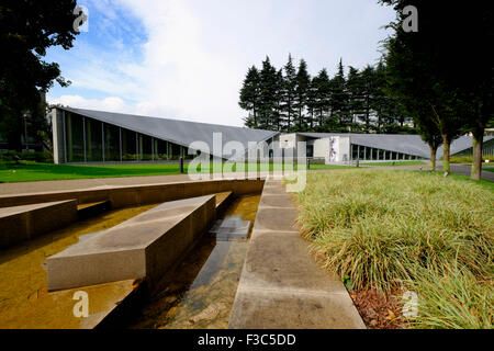 Blick auf Design Sight 21 21art Galerie entworfen von Tadao Ando in Tokyo Midtown Park in Roppongi, Tokyo-Japan Stockfoto