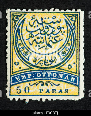 Osmanische Reich Briefmarke Stockfoto