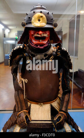 Samurai-Rüstung ausgestellt im Tokyo National Museum in Tokio Japan Stockfoto