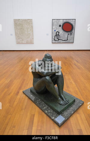 Skulptur-Nacht von Aristide Maillol im National Museum der modernen Kunst-Tokio Stockfoto